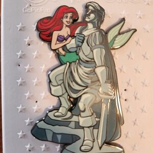 Figpin Mermaid and Statue Enamel Pin